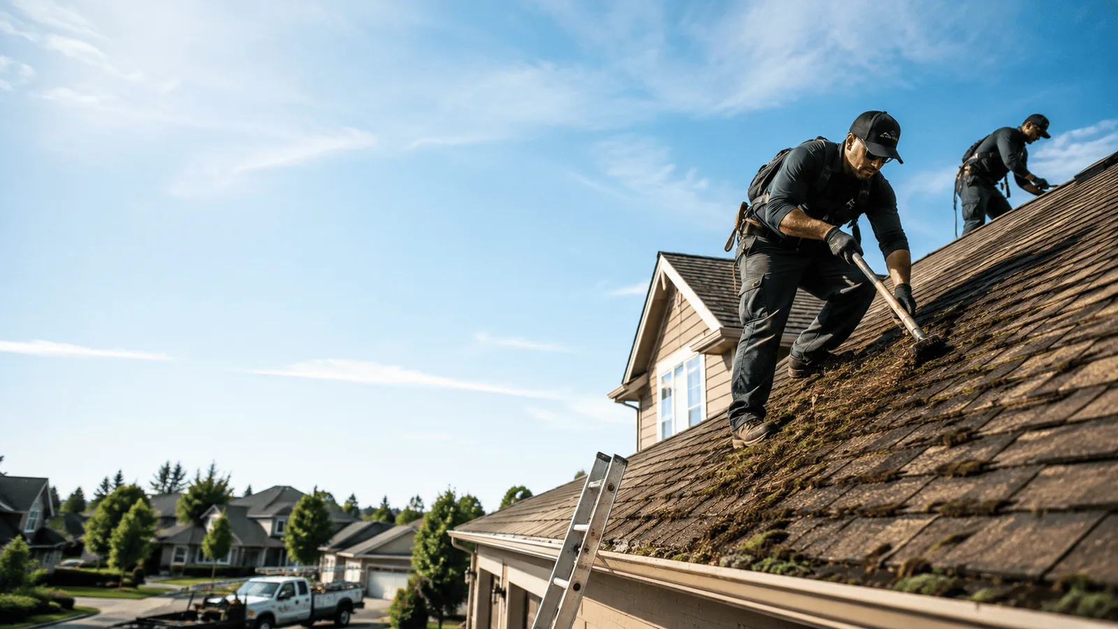 Roof Moss Removal in Chatham, VA near me